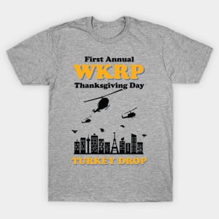 WKRP Turkey Drop Retro T-Shirt